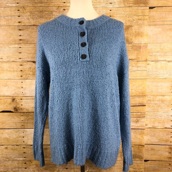 American Eagle Outfitters Sweaters - American Eagle Blue Jegging Fit Tunic Size M